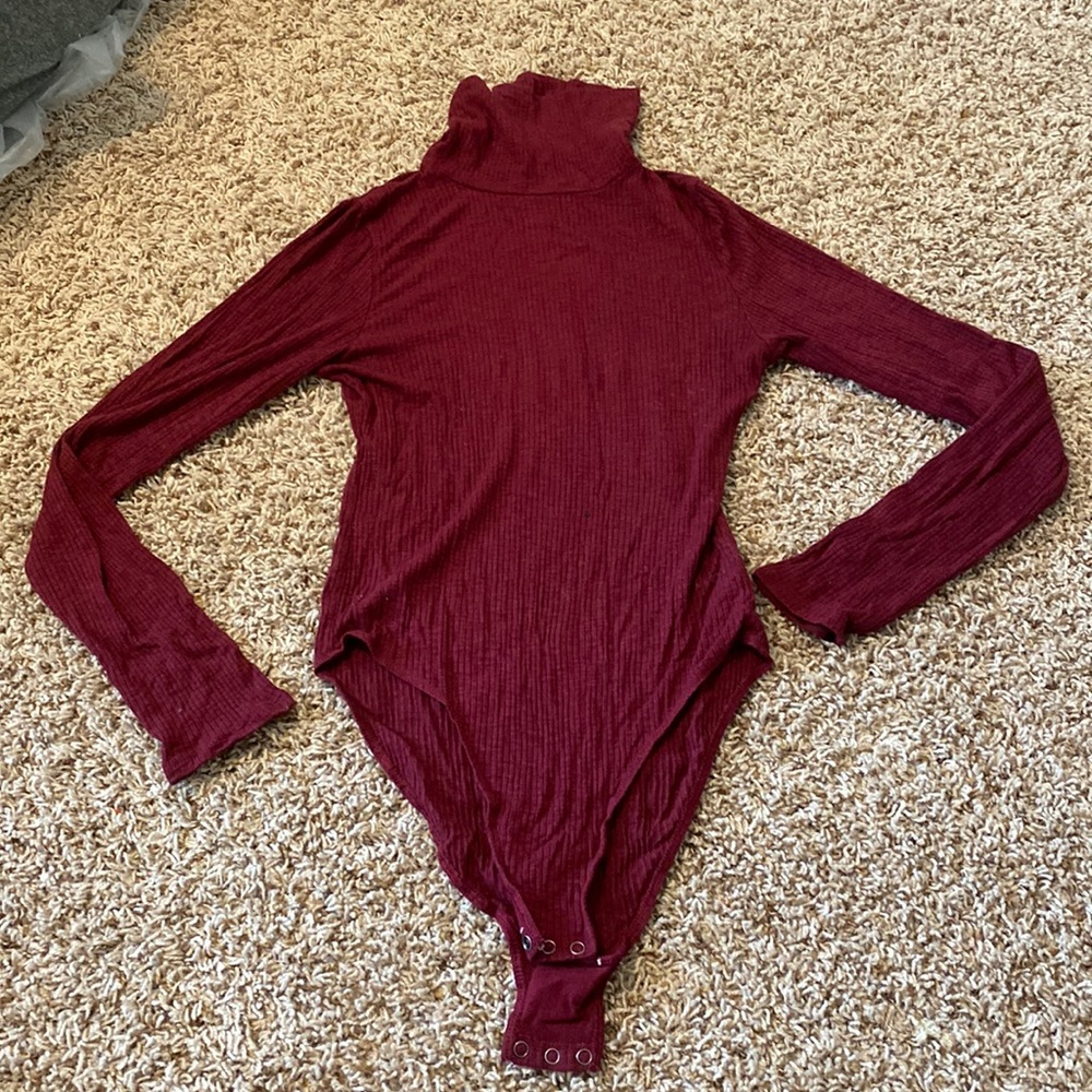 Aerie turtle neck bodysuit